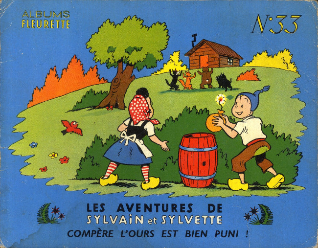 Compère l'ours est bien puni - Série Sylvain et Sylvette par Jean-Louis Pesch - Couverture