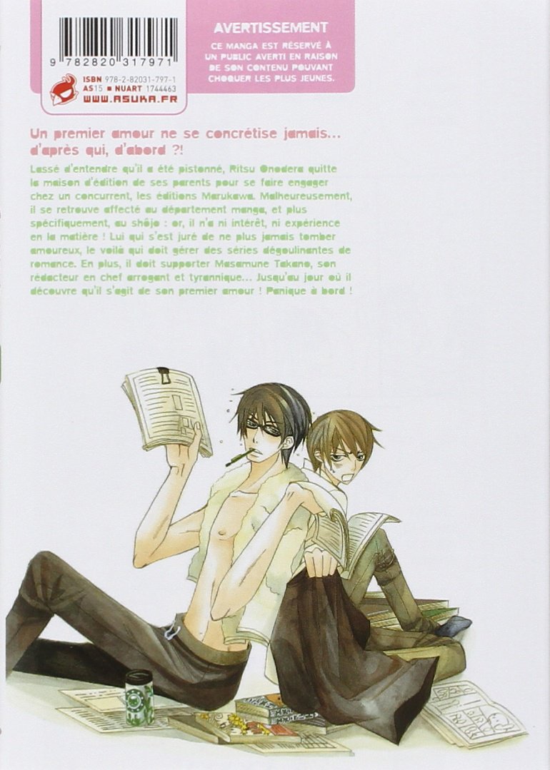 Sekaiichi Hatsukoi 1 - Extrait 1