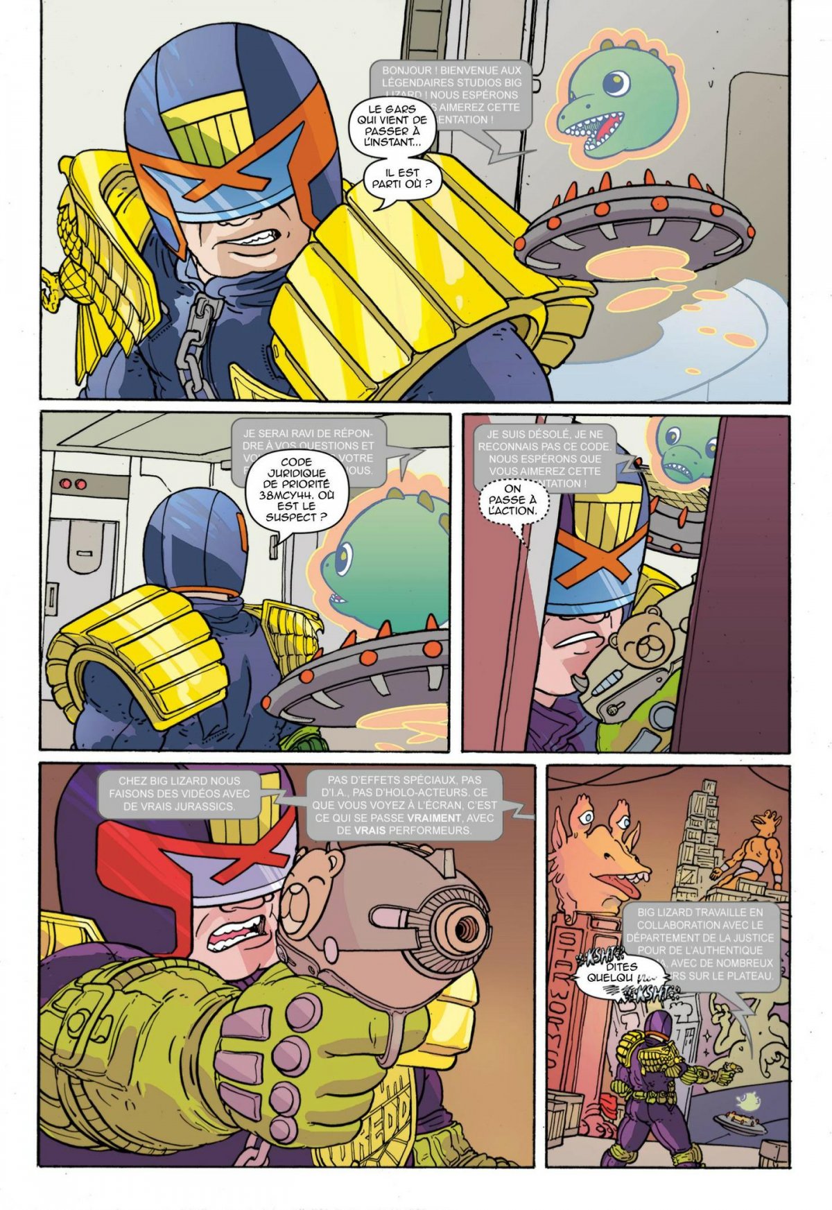 Mega-City Two - City of courts - Extrait 1