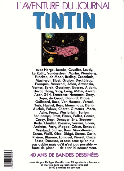 Aventure du journal Tintin (L') - Extrait 1