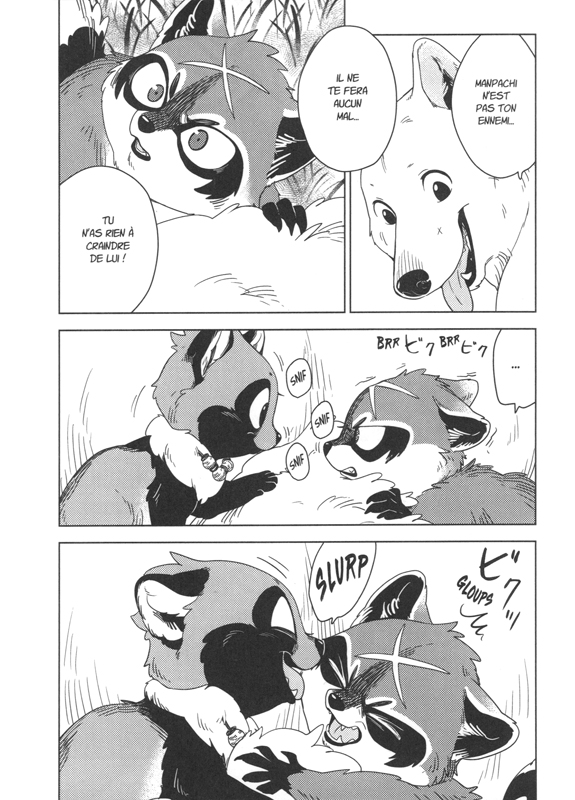 Renard et le petit Tanuki (Le) 4 - Extrait 1