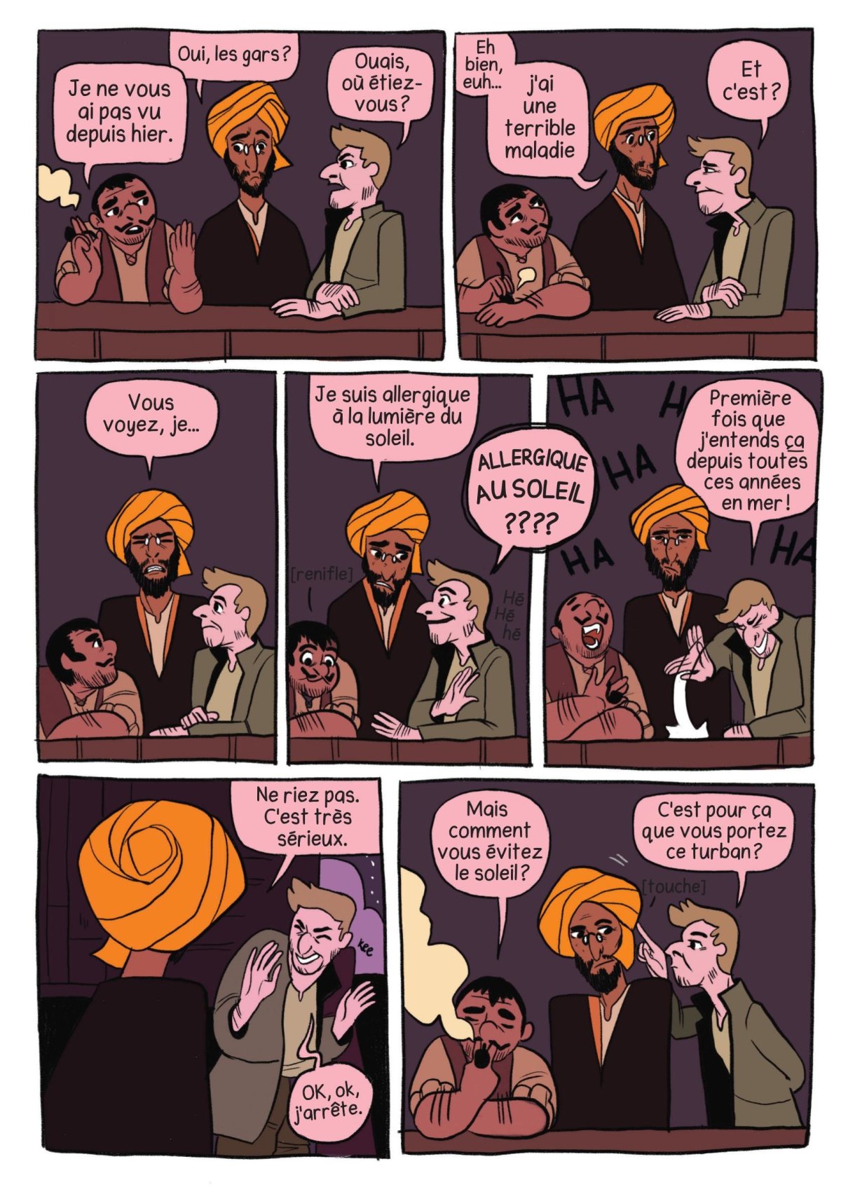 Marchand de tapis de Constantinople (Le) 1 - Extrait 1