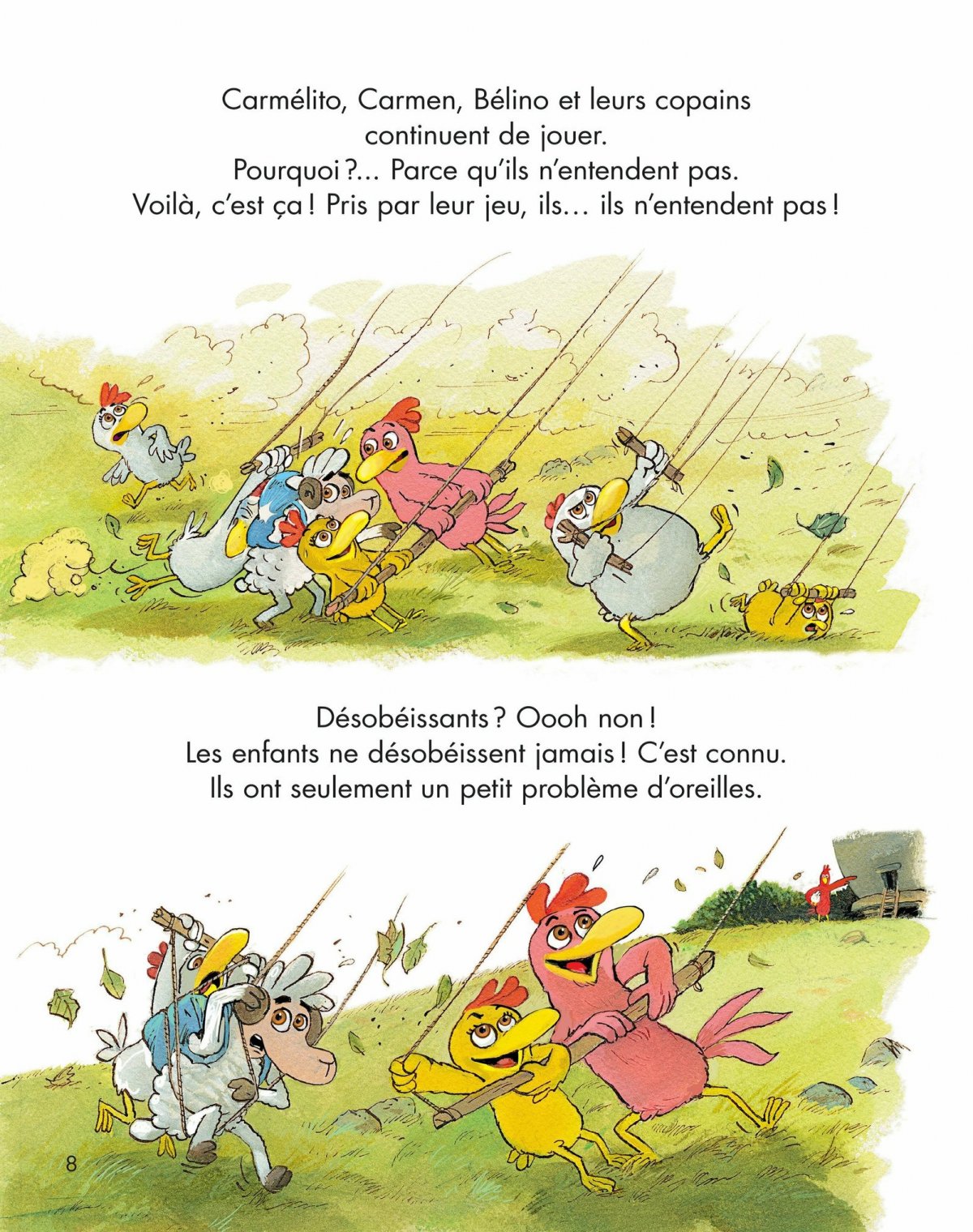 P'tites Poules et l'oeuf de l'Empereur (Les) - Extrait 1