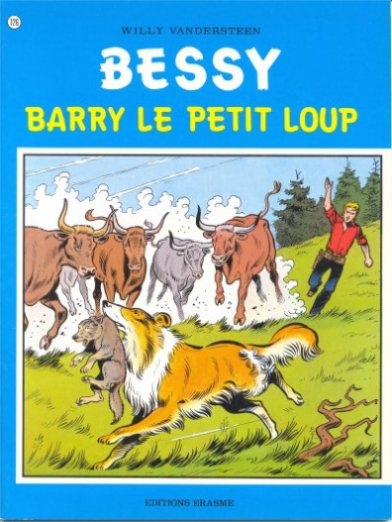 Barry le petit loup - Série Bessy par Willy Vandersteen - Couverture
