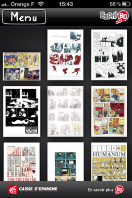 L'application Esprit BD