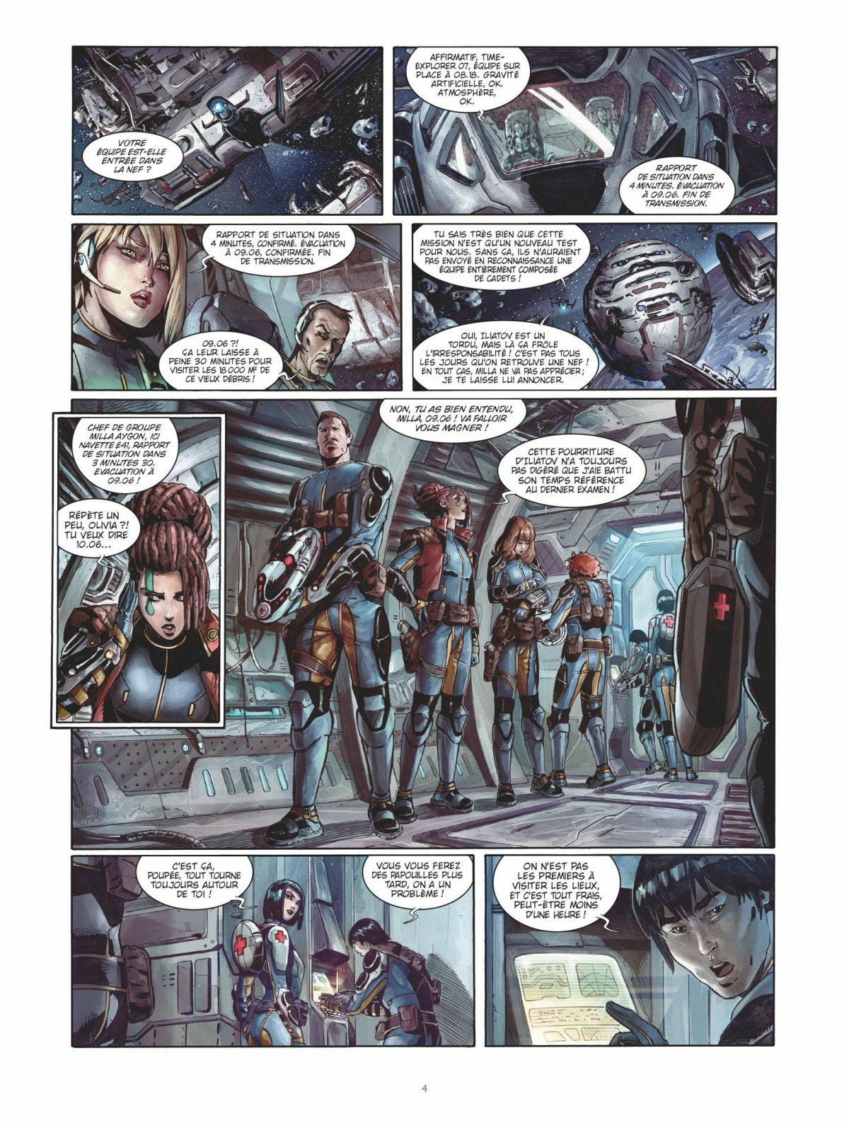 Naufragés de l'espace (Les) - Extrait 1