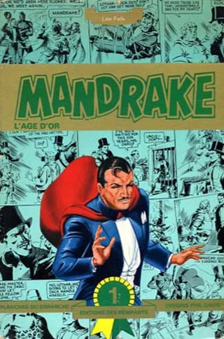 Mandrake - L'Âge d'or 1 - Série Mandrake - L'Âge d'or par Lee Falk et Phil Davis - Couverture