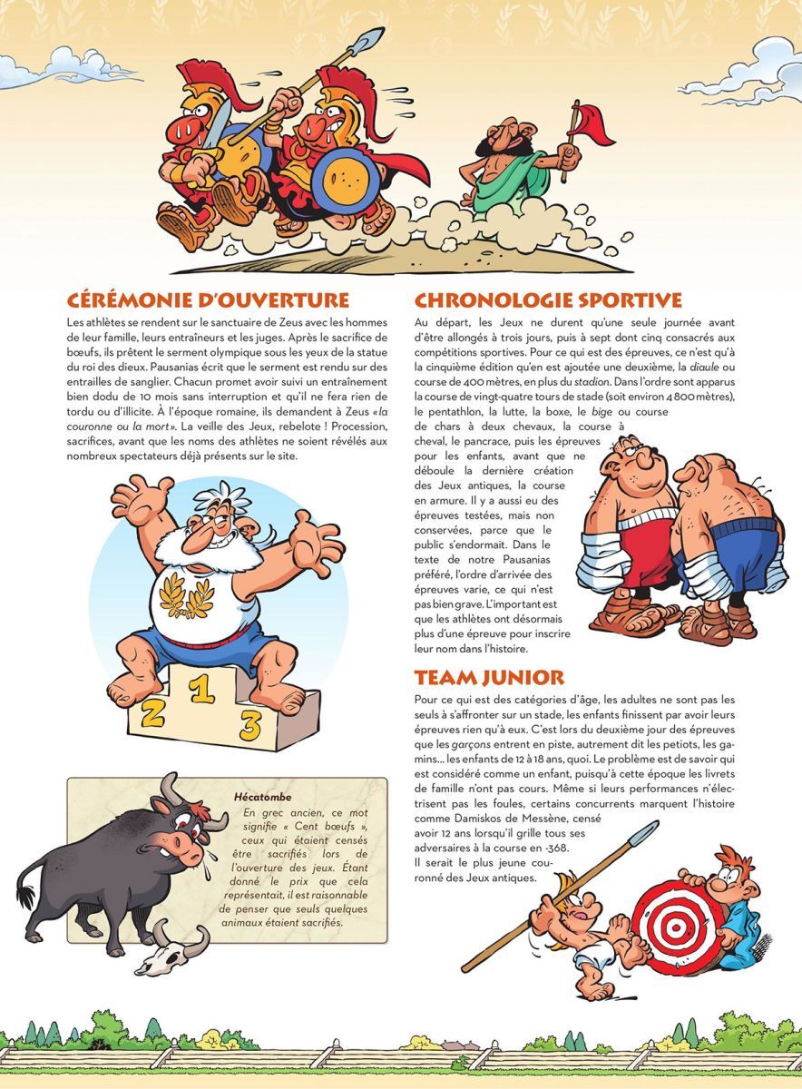 Petits Mythos présentent Les jeux antiques (Les) - Extrait 1