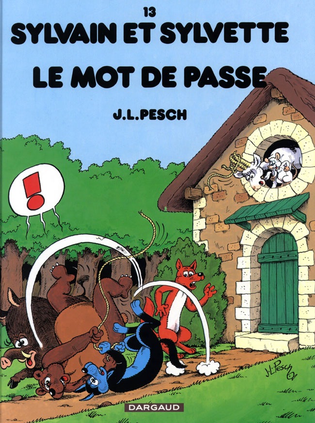 Mot de passe (Le) - Série Sylvain et Sylvette par Jean-Louis Pesch - Couverture