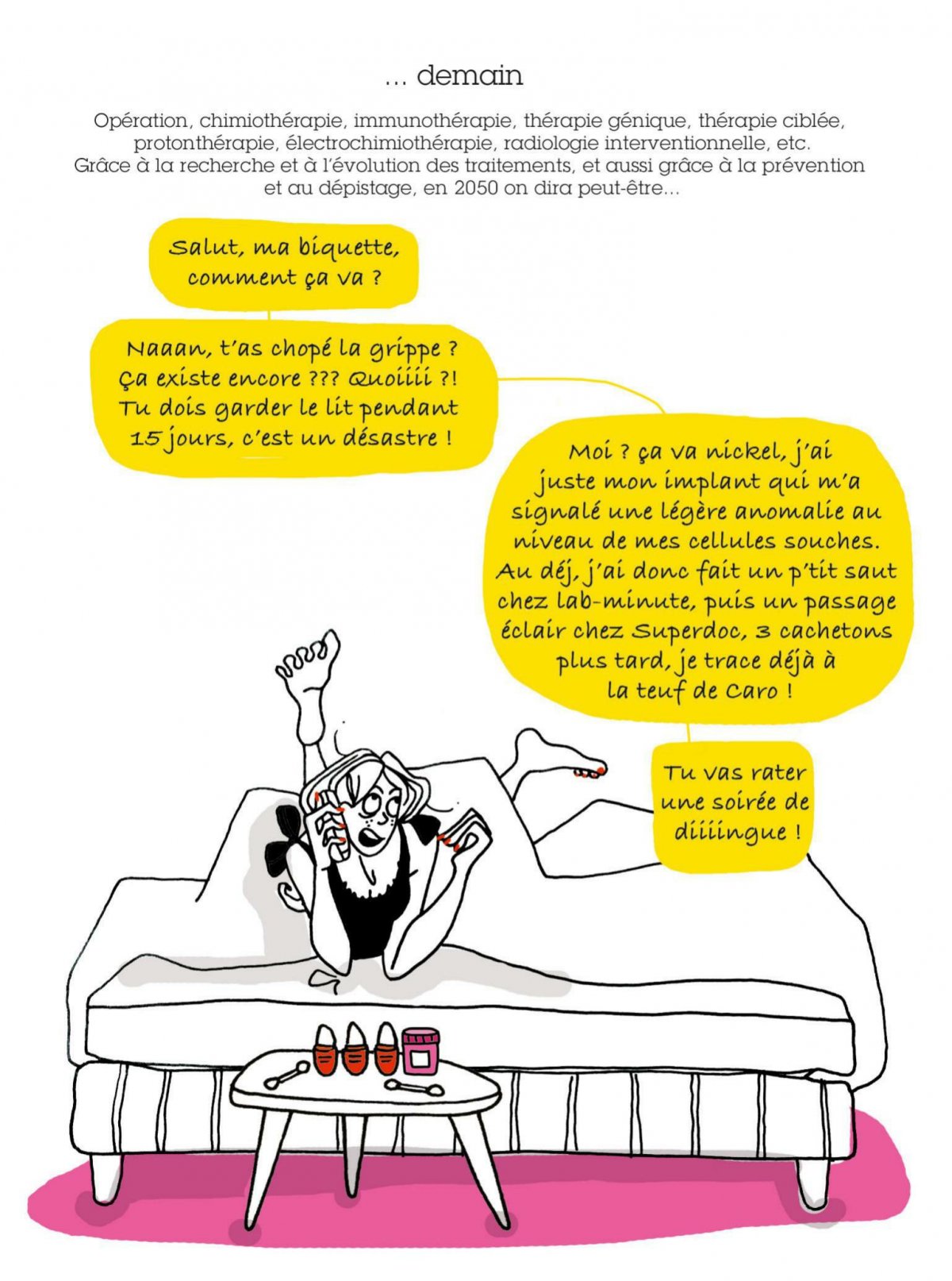 J'peux pas, j'ai chimio - Extrait 1