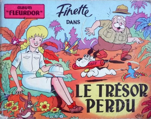 Trésor perdu (Le) - Série Finette par Erik - Couverture