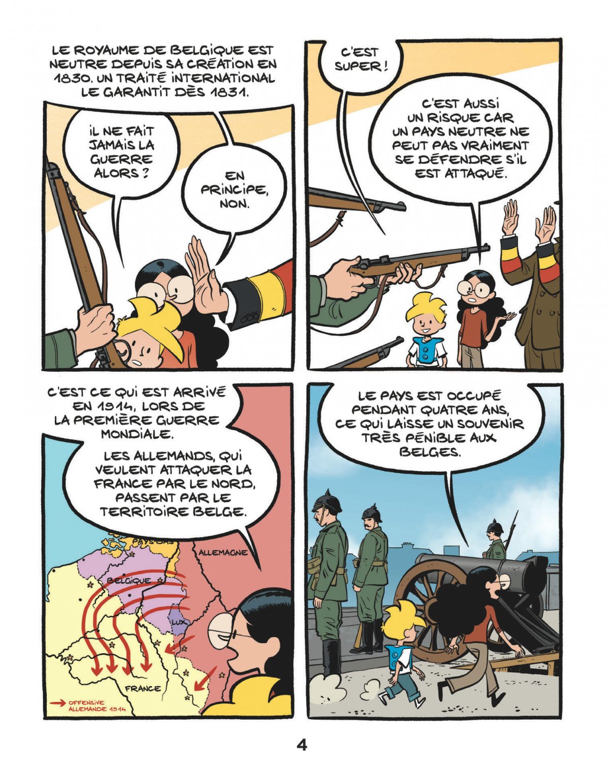 1939-1945 - La Belgique en terrain de guerre - Extrait 1