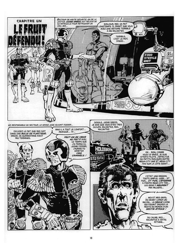 Judge Dredd, les affaires classées 2 - Extrait 1