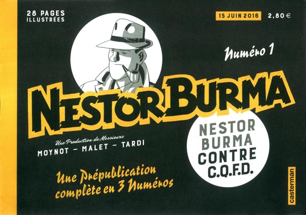 Nestor Burma contre CQFD - Journal 1