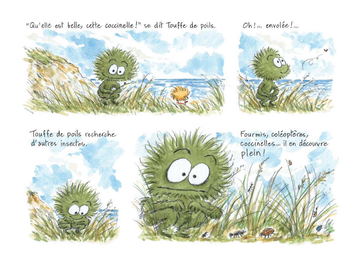 Sable, les vagues et Touffe de poils (Le) - Extrait 1