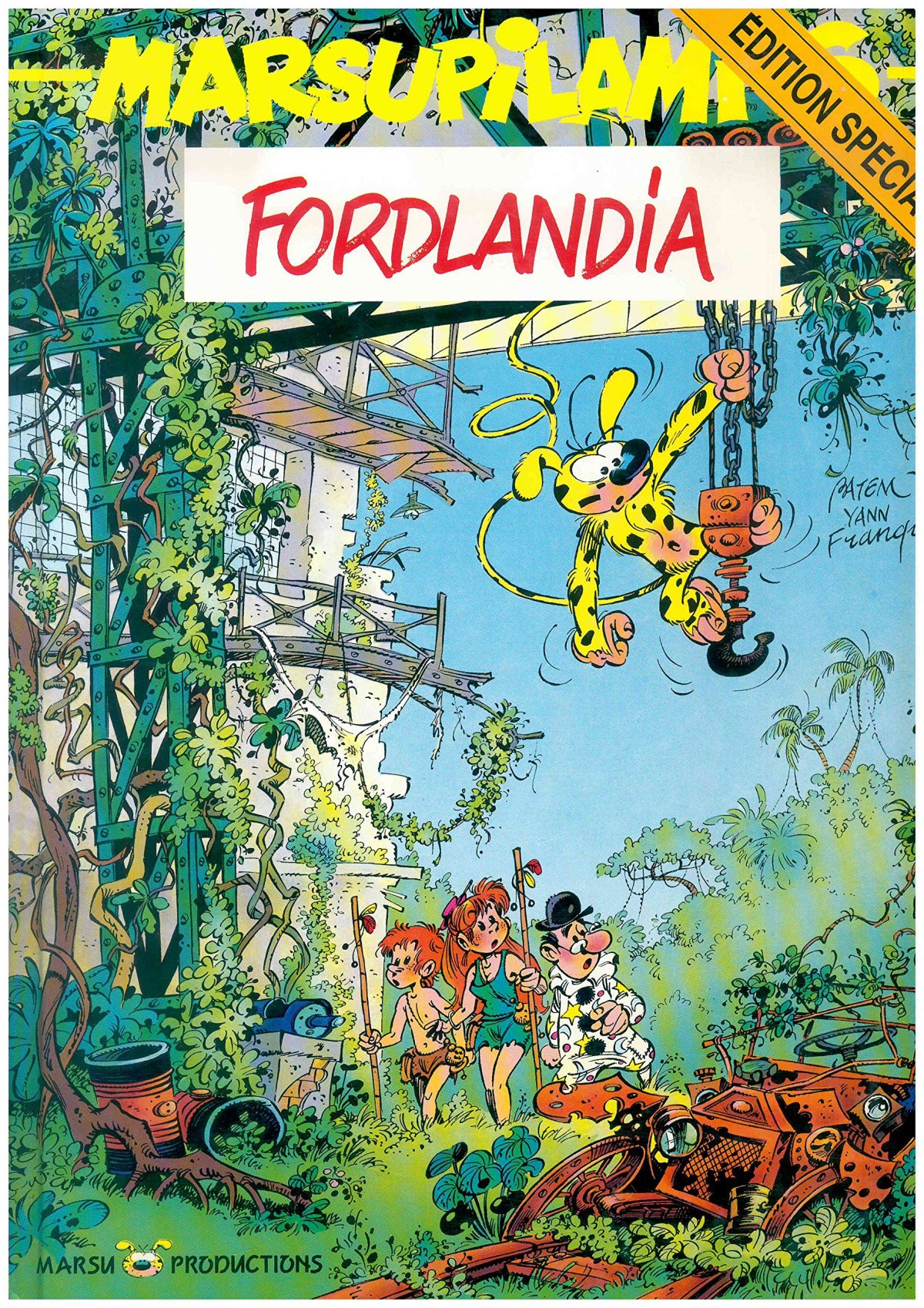 Fordlandia - Série Marsupilami - 9782912536006