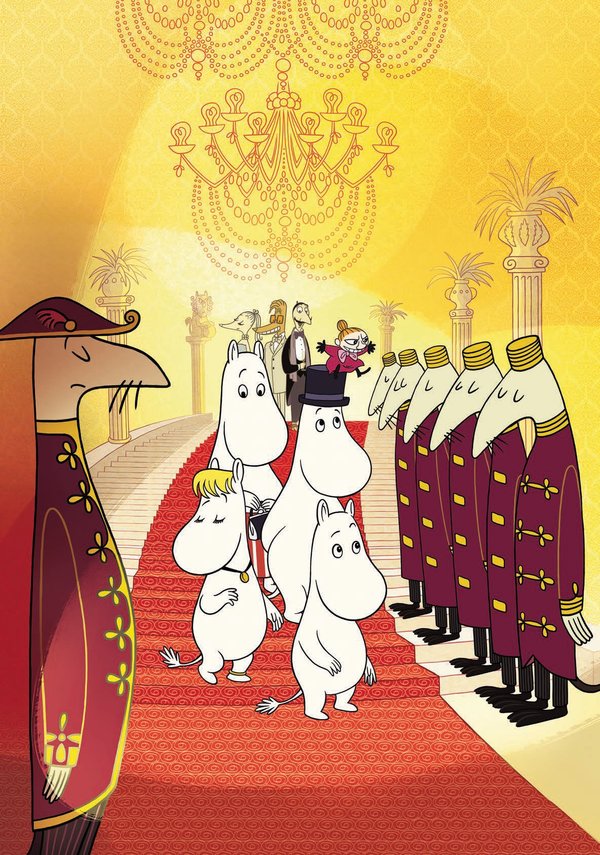 Les Moomins sur la Riviera