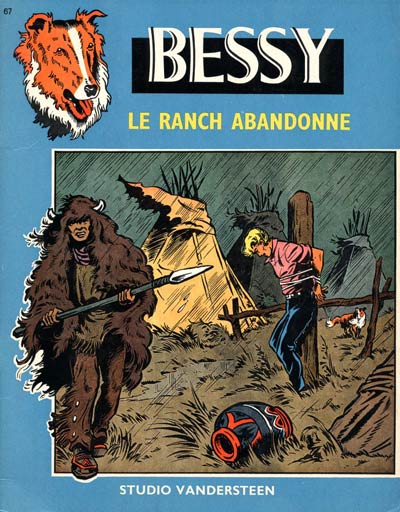 Le ranch abandonné - Série Bessy par Willy Vandersteen - Couverture