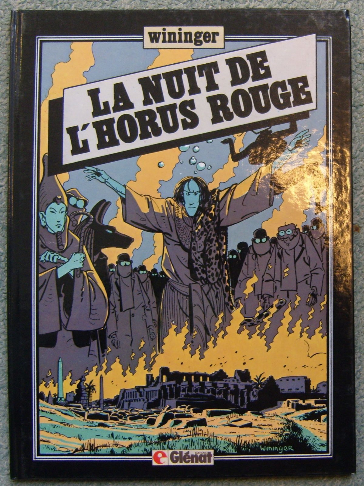 Nuit de l'Horus rouge (La) - Série Aventures de Victor Billetdoux (Les) - 9782723400046