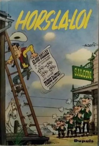 Hors-la-loi - Série Lucky Luke - 9782800101453