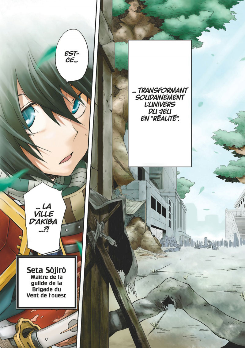 Log Horizon la brigade du vent de l'ouest 1 - Extrait 1