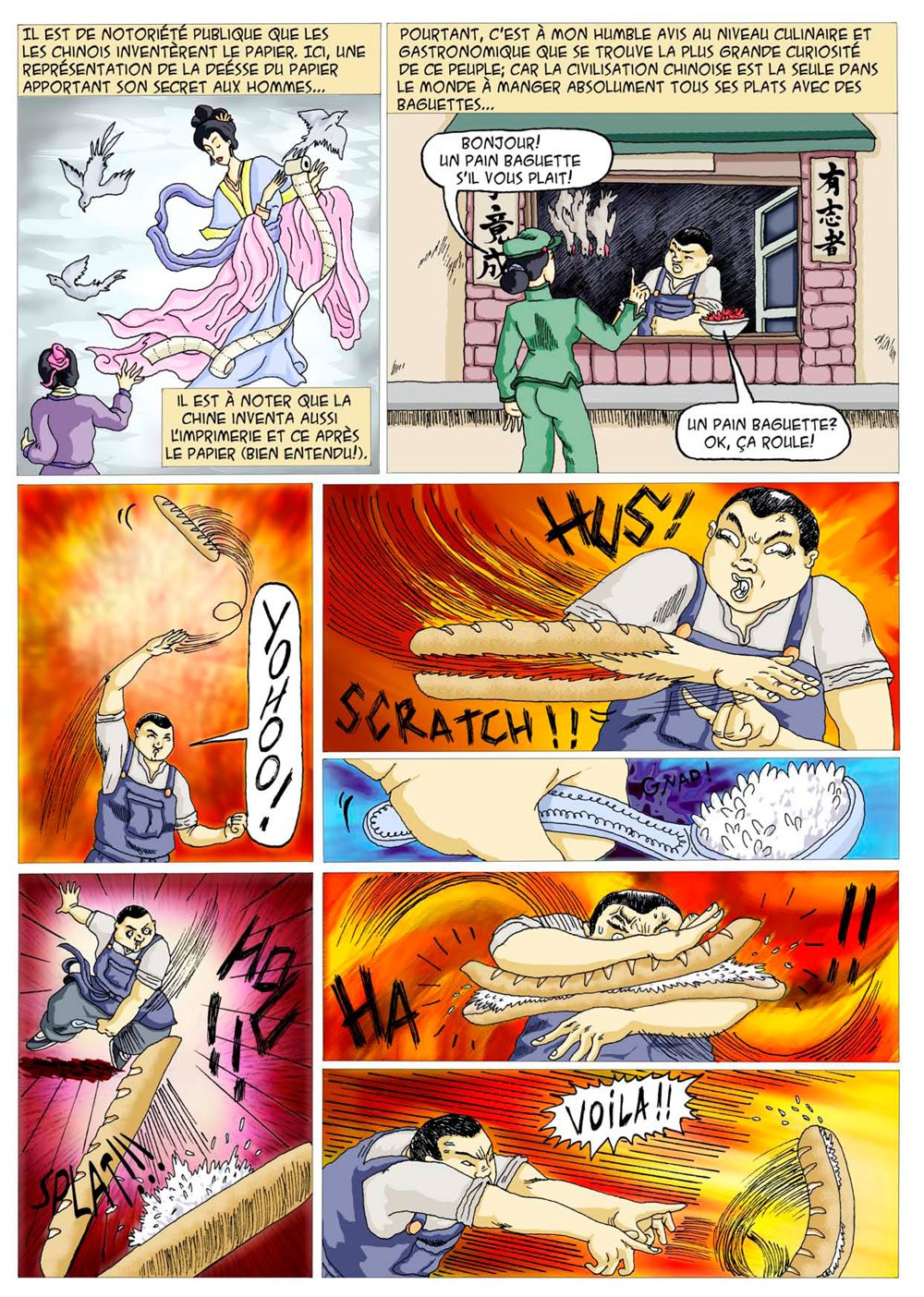 Arrive à pied par la Chine - Extrait 1