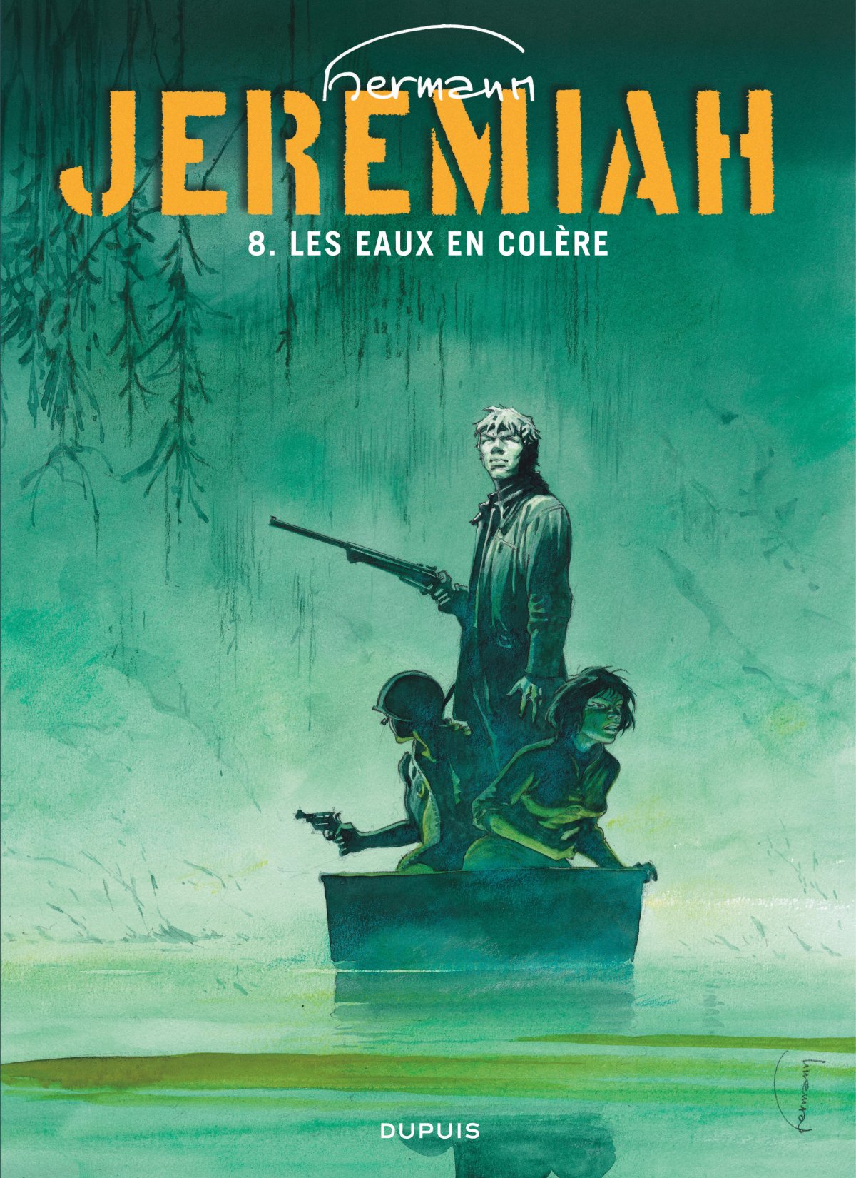 Eaux de colère (Les) - Série Jeremiah par Hermann - Couverture