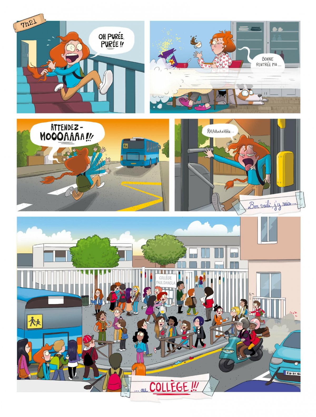 Oh purée, le collège ! - Extrait 1