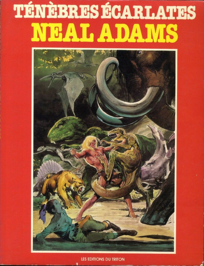 Ténèbres écarlates par Neal Adams - Couverture