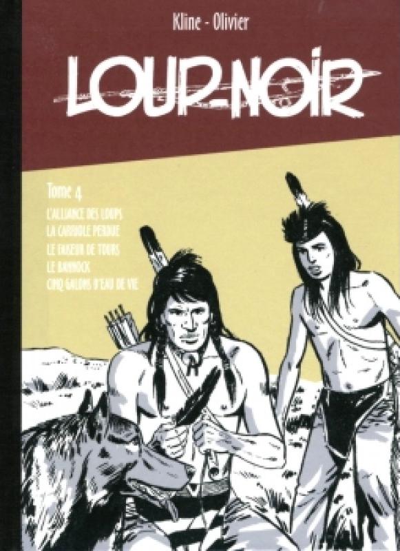 Alliance des loups (L') - Série Loup Noir par Jean Ollivier / Maraud et Kline - Couverture
