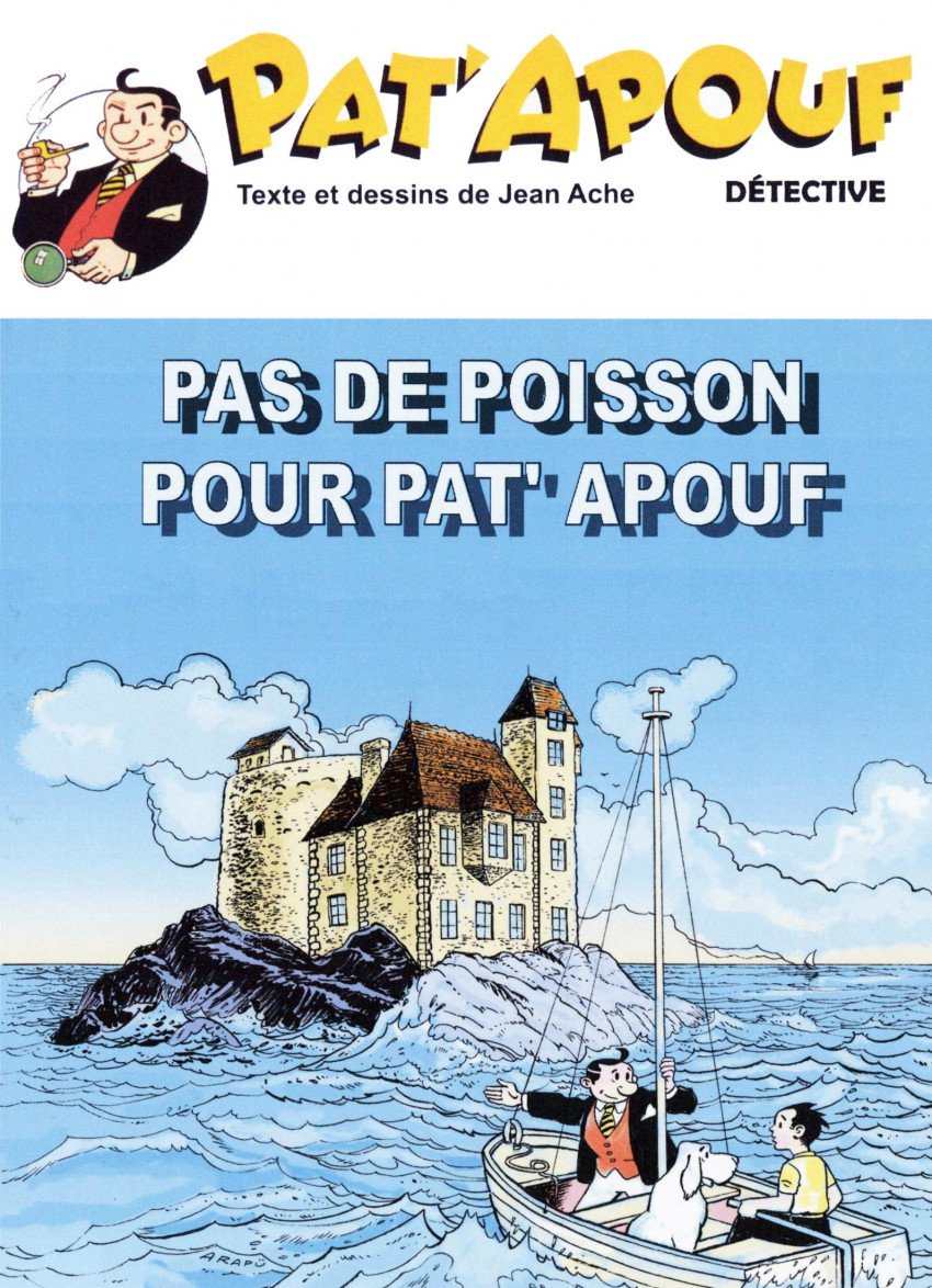 Pas de poisson pour Pat'Apouf - Série Pat'Apouf détective par Jean Ache - Couverture
