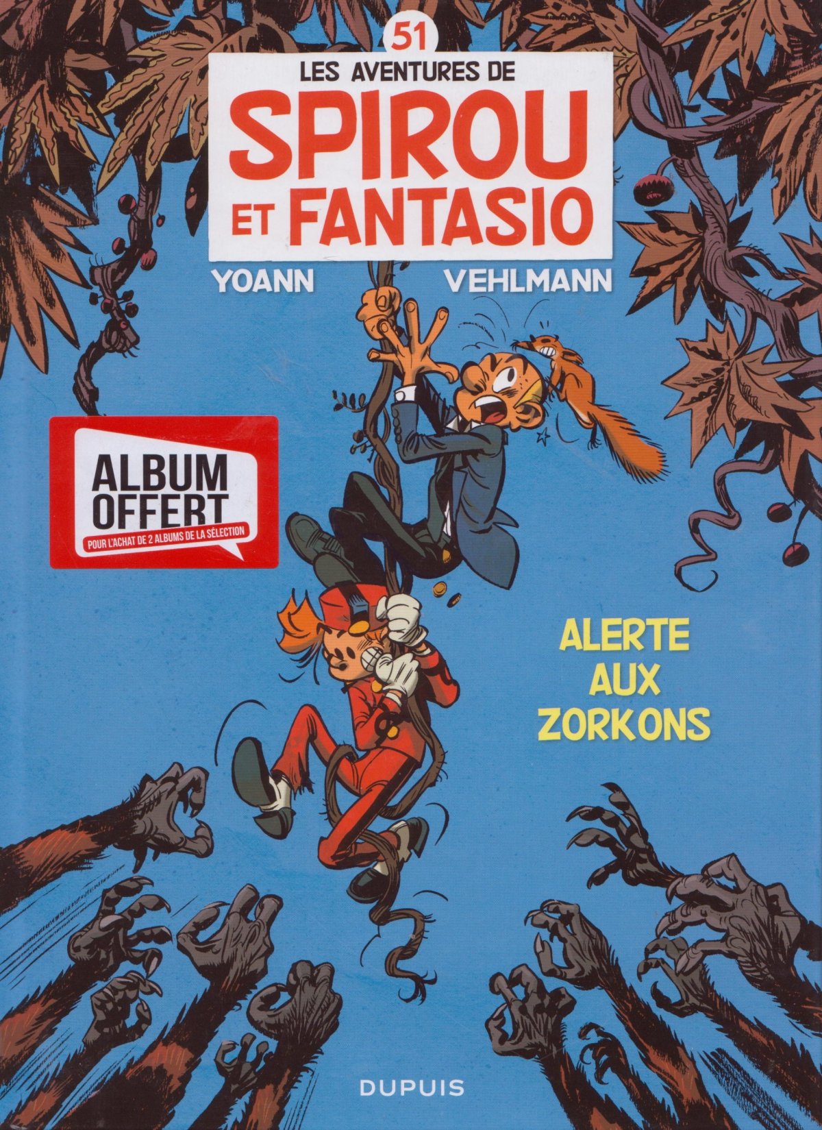 Alerte aux Zorkons - Série Spirou et Fantasio - 9782800159294