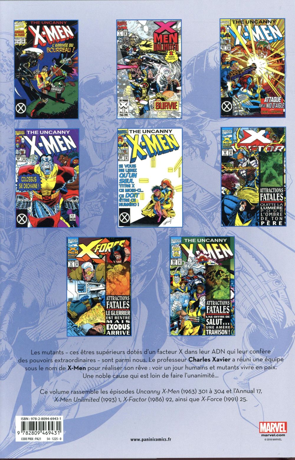 X-Men Intégrale 1993 (3) - Extrait 1