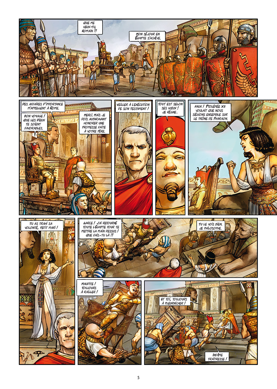 Cléopâtre, la Reine fatale 3 - Extrait 1