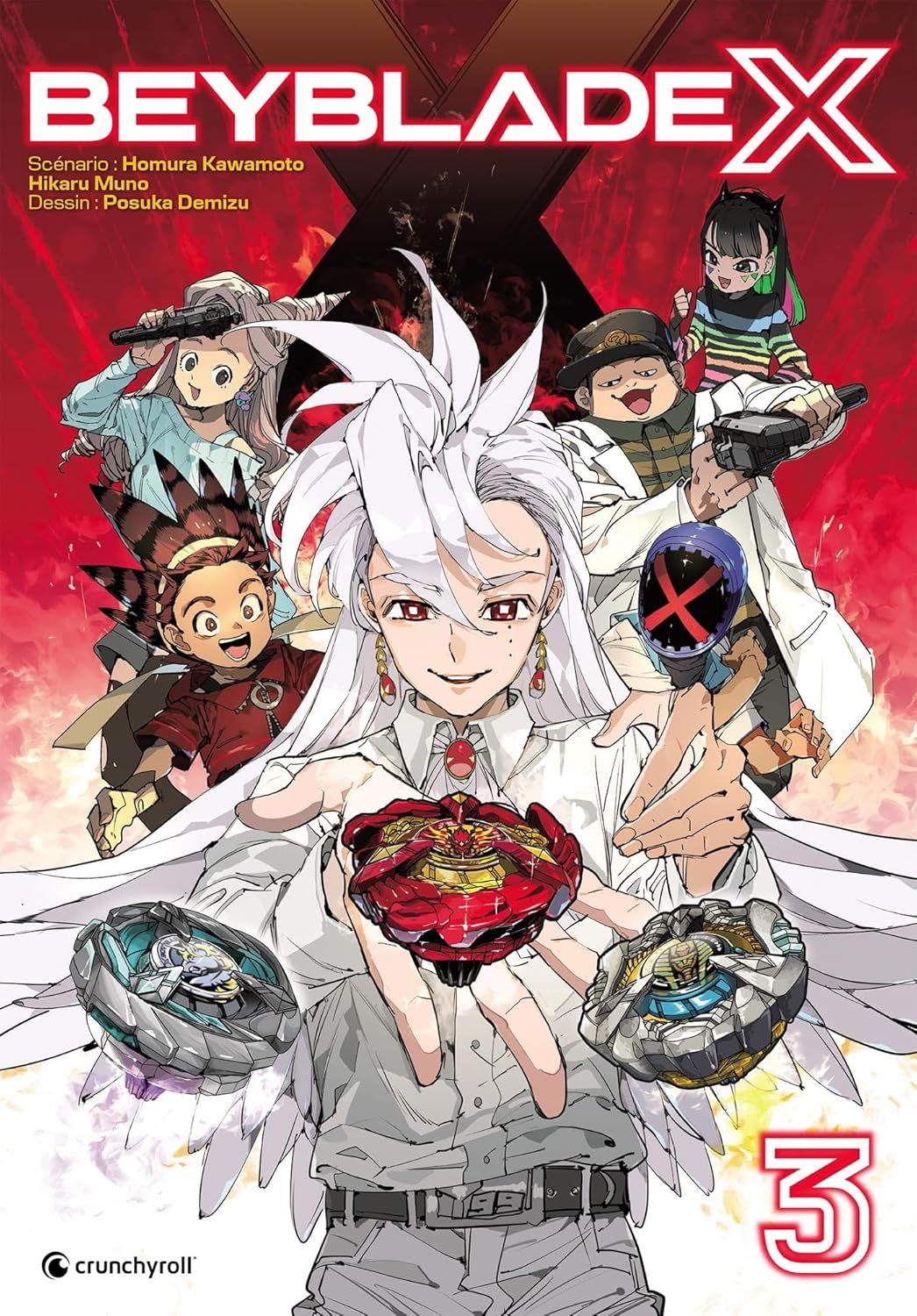 Beyblade X 3 - Série Beyblade X par Hikaru Muno, Homura Kawamoto / Ichigo Hitotsubu et Posuka Demizu - Couverture