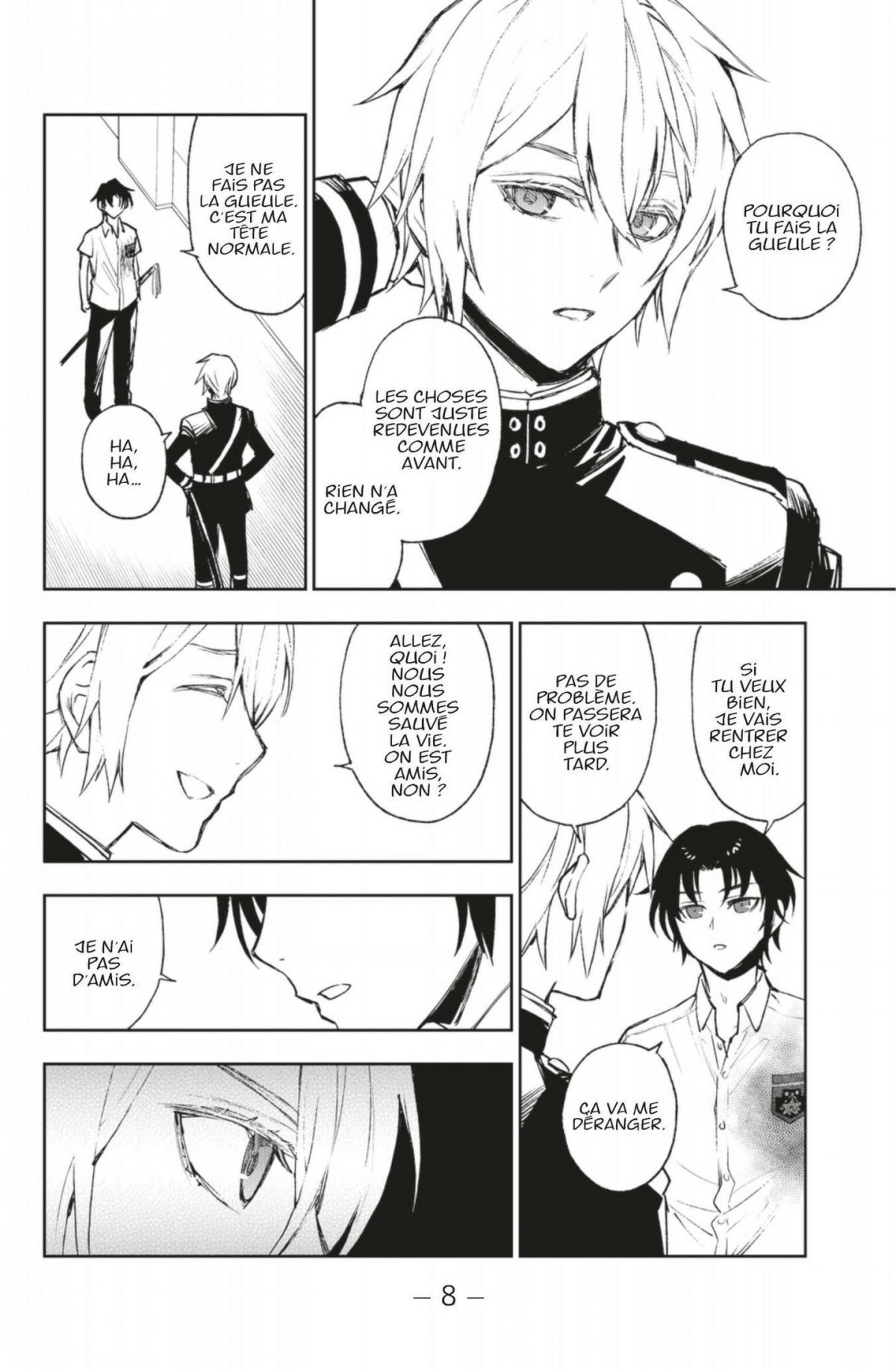 Seraph of the End – Glenn Ichinose 7 - Extrait 1