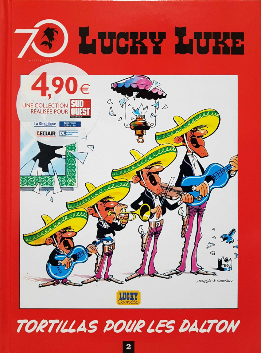 Tortillas pour les Dalton - Série Lucky Luke - 9782884714297