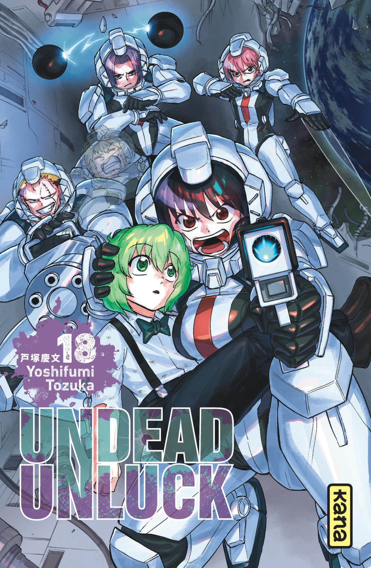 Undead Unluck 18 - Série Undead Unluck par Yoshifumi Totsuka - Couverture