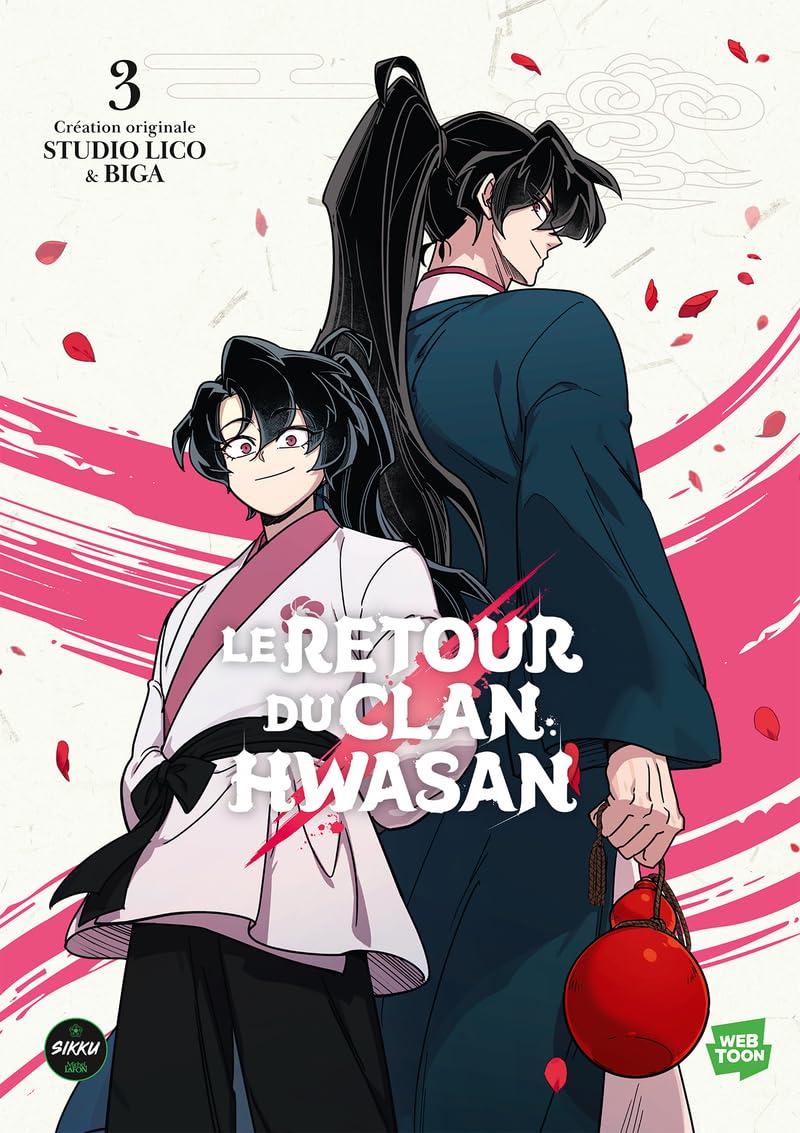 Retour du clan Hwasan 3 - Série Retour du clan Hwasan (Le) par Biga et Studio Lico - Couverture