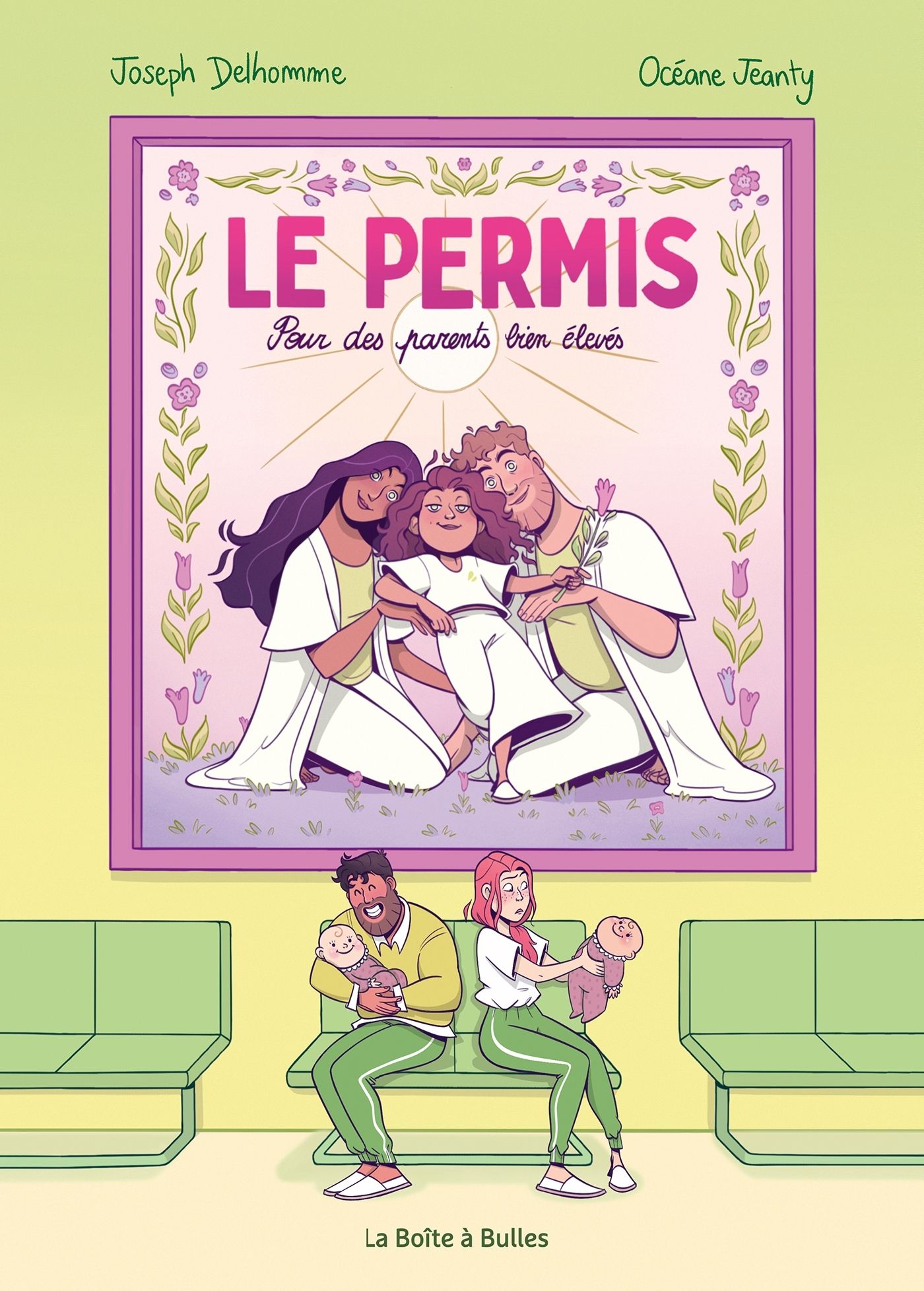 Permis (Le) - Pour des parents bien élevés par Joseph Delhomme et Océane Jeanty - Couverture