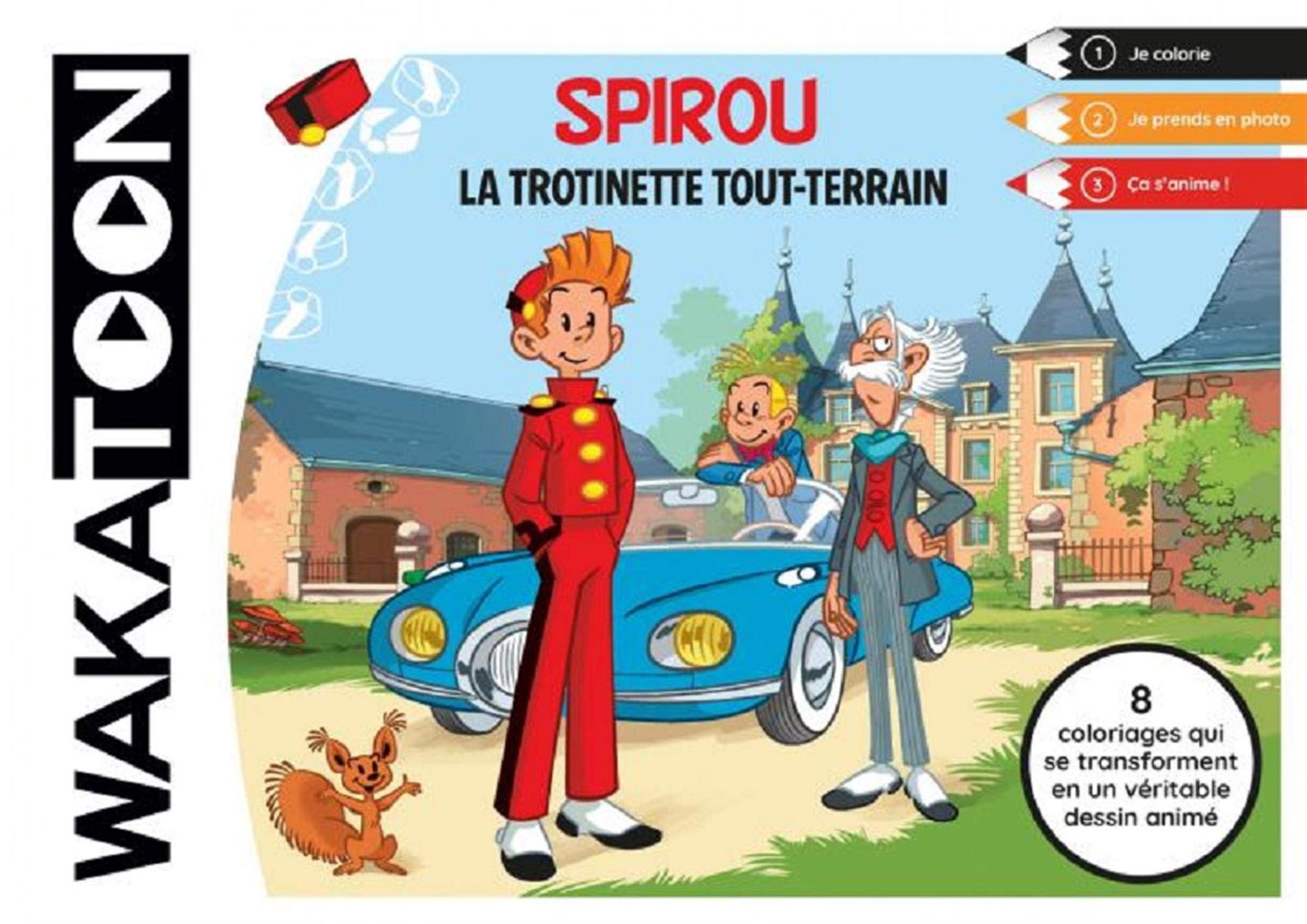 Spirou et Fantasio, la trottinette tout terrain