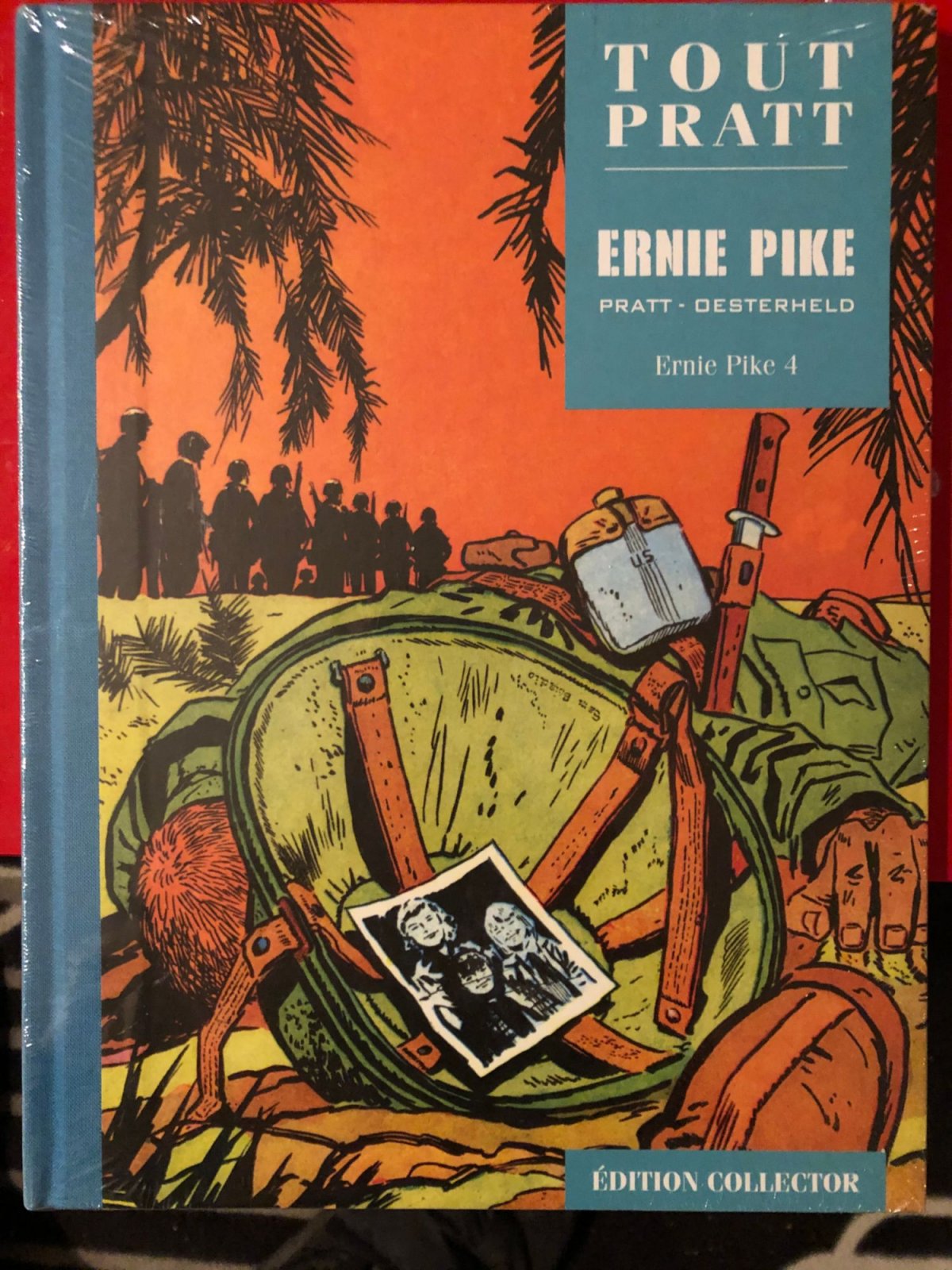 Ernie Pike 4 - Série Tout Pratt par Hector Oesterheld et Hugo Pratt - Couverture