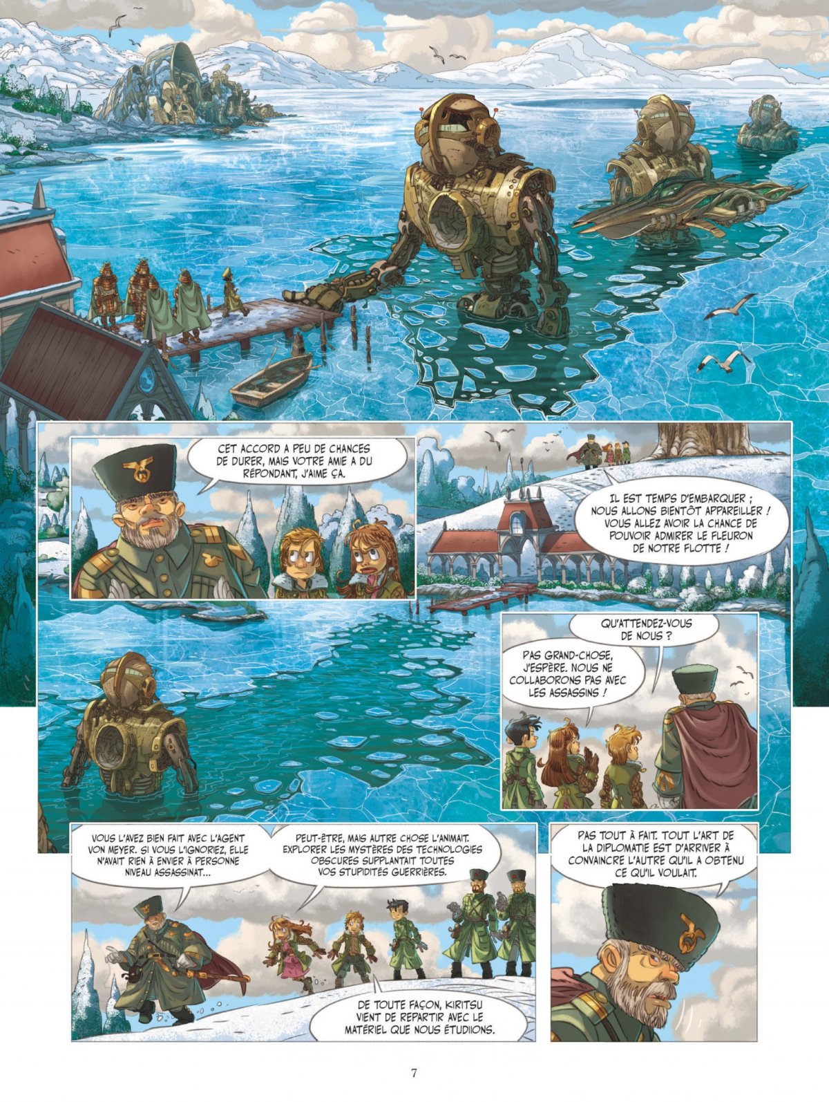 Vingt mille lieues sous les glaces 3/3 - Extrait 1
