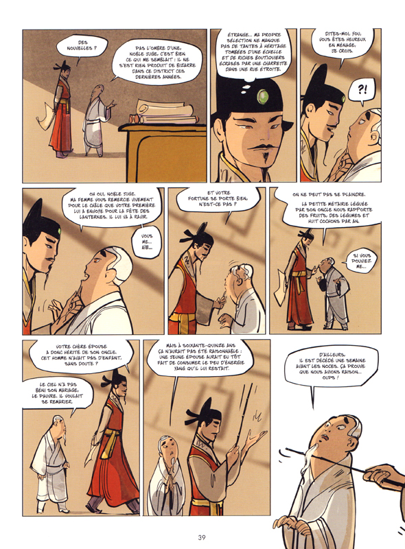 Enigme du Dragon d'or (L') - Une enquête du juge Ti - Extrait 1