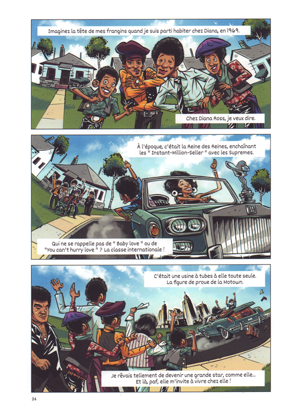 Michael Jackson en BD - Extrait 1