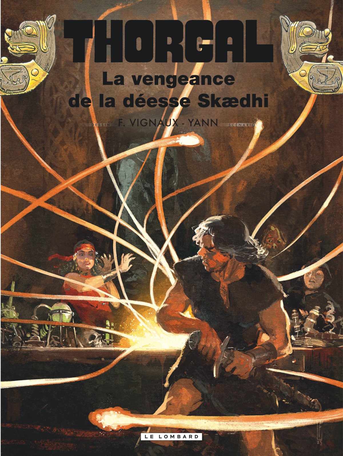 Vengeance de la déesse Skædhi (La) - Série Thorgal par Yann et Fred Vignaux - Couverture