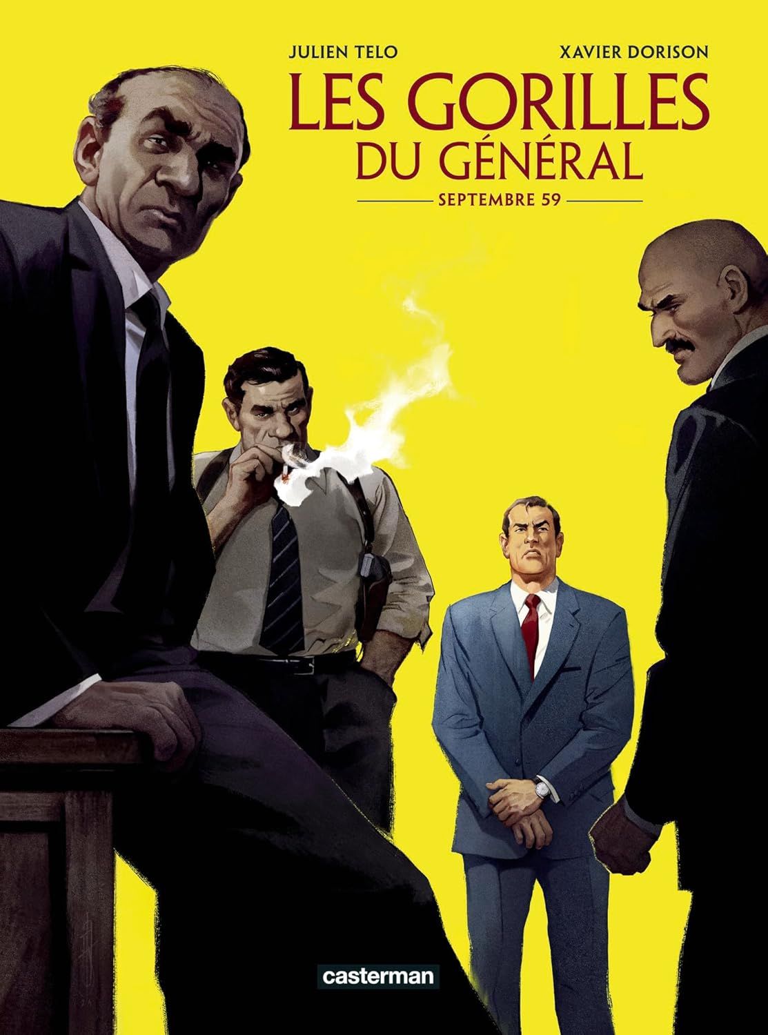 Septembre 59 - Série Gorilles du Général (Les) par Xavier Dorison et Julien Telo - Couverture