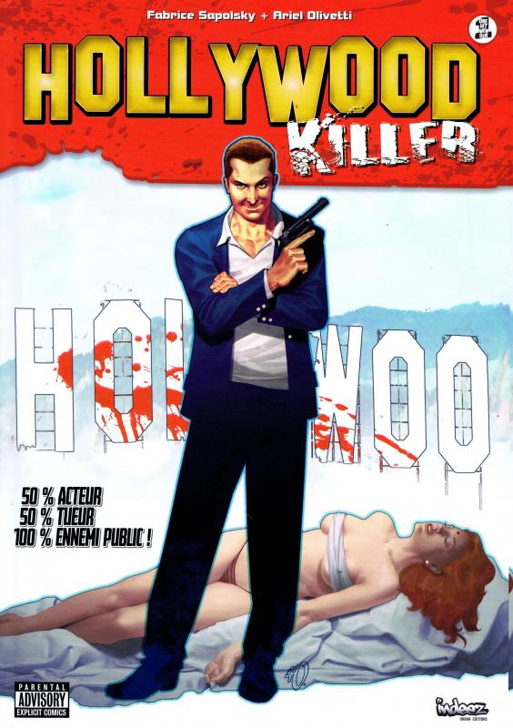 Hollywood Killer 1 - Série Hollywood Killer par Fabrice Sapolsky et Ariel Olivetti - Couverture