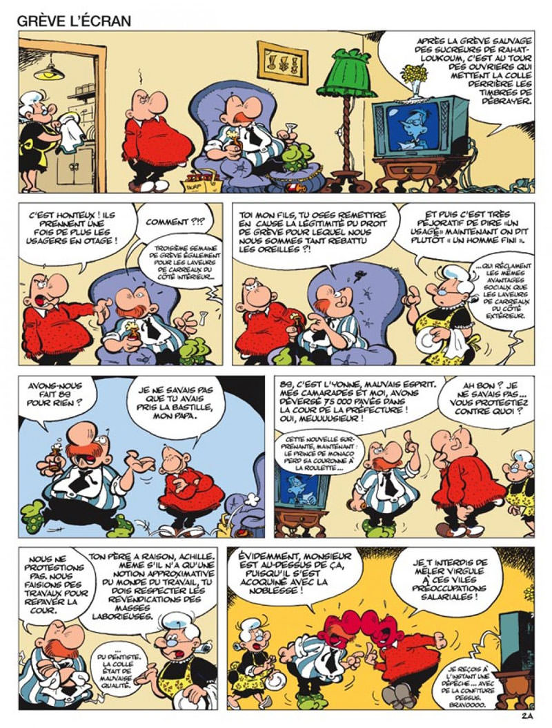 Achille Talon crève l'écran - Extrait 1