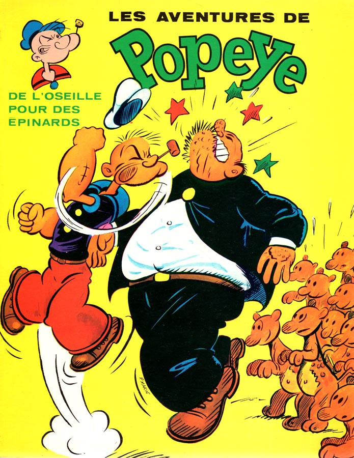 Oseille pour des épinards (De l') - Série Popeye (Les Aventures de) - Couverture